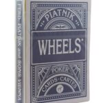PIATNIK Karty do pokera WHEELS Standard Index kolor niebieski