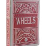PIATNIK Karty do pokera WHEELS Standard Index kolor czerwony