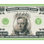 ANIMAZING PLAKIETA (PLAQUE) LIBERTY CERAMIKA NOMINAŁ 100.000$