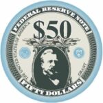 ANIMAZING ŻETON LIBERTY CERAMIKA NOMINAŁ 50$