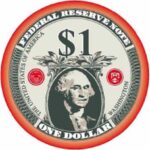 ANIMAZING ŻETON LIBERTY CERAMIKA NOMINAŁ 1$