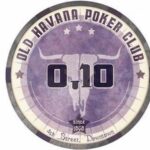 Animazing Żeton Old Havana Poker Club ceramika nominał 0,10