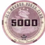 Animazing Żeton Old Havana Poker Club ceramika nominał 5.000