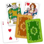 TREFL Karty do brydża Classic 2x55 brązowe pudełko - obrazek 2