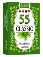 TREFL Karty do brydża Classic 55 kart kolor zielony