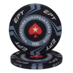 Evergreen Żeton do pokera EPT Nominał 100 Ceramika