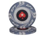 Evergreen Żeton do pokera EPT Nominał 1 Ceramika