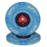 Evergreen Żeton do pokera EPT Nominał 5.000 Ceramika