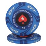 Evergreen Żeton do pokera EPT Nominał 50 Ceramika
