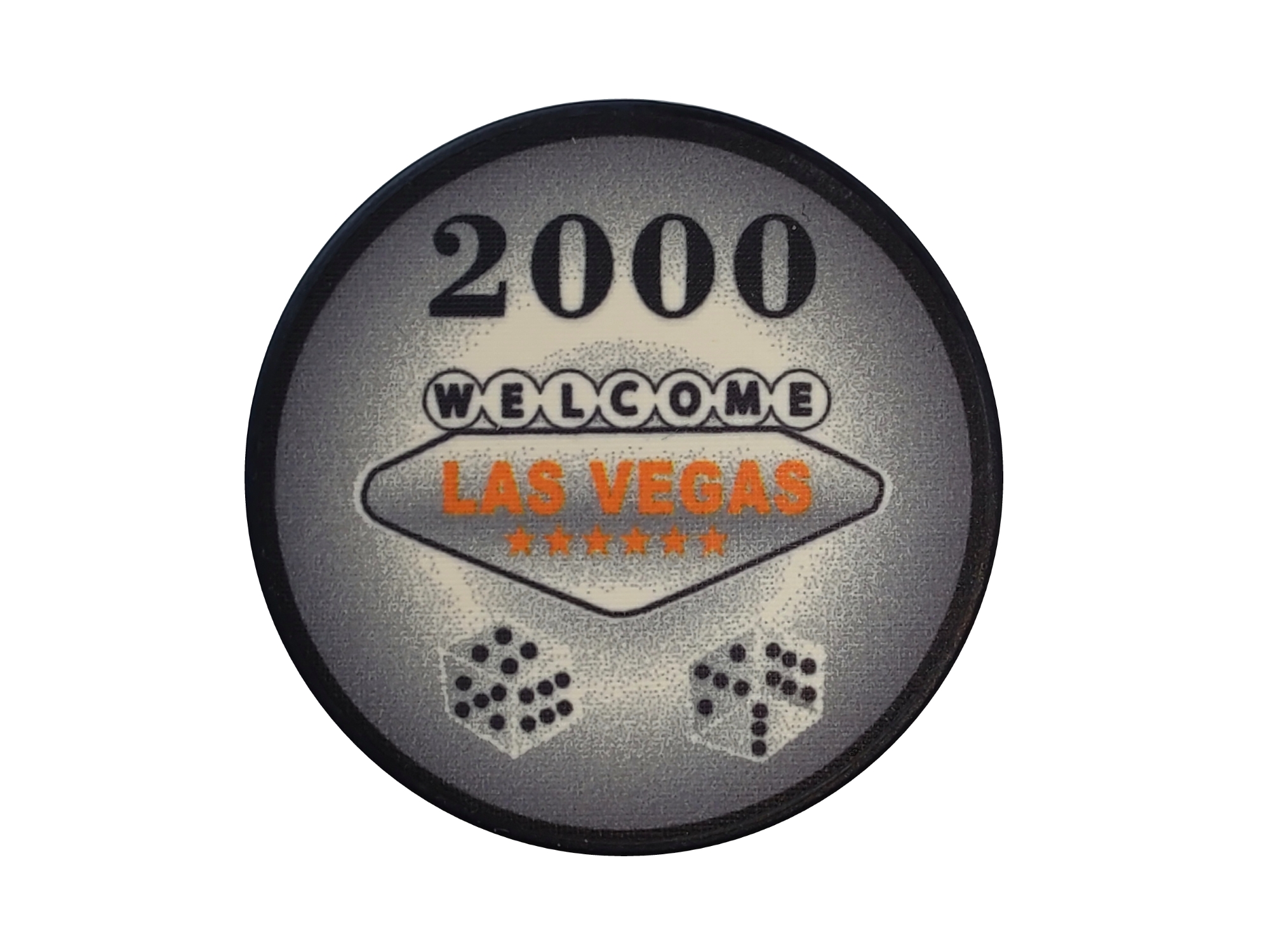 Las-Vegas_1000-Ceramika.jpg EVERGREEN Żeton do pokera LAS VEGAS Ceramika Nominał 2.000 - Image 1