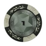Evergreen Żeton Poker Club Chip Nominał 1 Kolor biały