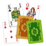 TREFL Karty do brydża Senior 55 kart kolor brązowy - obrazek 2