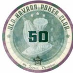ŻETON OLD HAVANA POKER CLUB 50