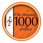 SUN-FLY ŻETON BOLD CLASS CERAMIKA NOMINAŁ 1000 DOLARÓW