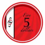 SUN-FLY ŻETON BOLD CLASS CERAMIKA NOMINAŁ 5 DOLARÓW