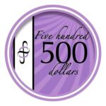 SUN-FLY ŻETON BOLD CLASS CERAMIKA NOMINAŁ 500 DOLARÓW