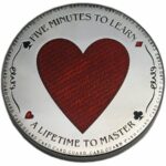 ANIMAZING Poker Card Guard "FIVE MINUTES TO LEARN - A LIFETIME TO MASTER"