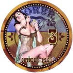 ANIMAZING Żeton October 1951 Ceramika Nominał 3