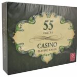 CARTAMUNDI Karty Casino 55 Bridge Size 4 Standard Index 2 Talie
