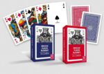 CARTAMUNDI BRIDGE POKER RUMMY KARTY 55 BLUE - obrazek 2