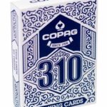 CARTAMUNDI Karty Copag 310 Regular Index Poker Size kolor niebieski