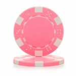 Evergreen Żeton Dice Kolor różowy