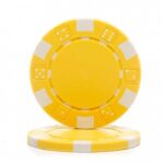 Evergreen Żeton Dice Kolor żółty