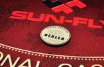SUN-FLY ŻETON DEALER BUTTON LUCKY DRAGON CERAMIKA - obrazek 5