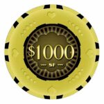 Sun Fly Żeton Spaydz ceramika nominał 1.000$