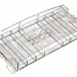 LION Taca z pokrywą (pojemnik) na 300 żetonów oraz 2 talie kart i 5 kości do gry