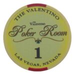 SUN-FLY Żeton Valentino Ceramika Nominał 1