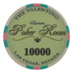 SUN-FLY Żeton Valentino Ceramika Nominał 10.000