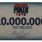 Animazing Plakieta WSOP ceramika nominał 10.000.000